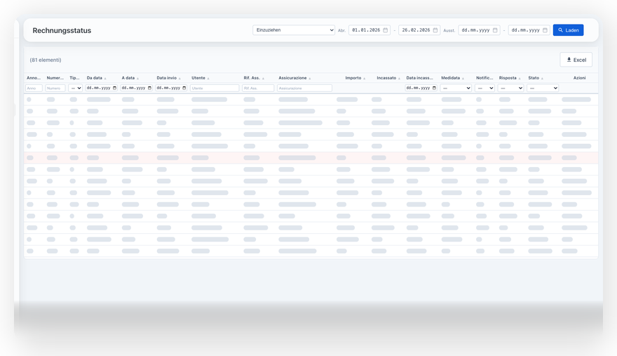 Spitex Fakturierung – MediData Rechnungsstatus in AgHC